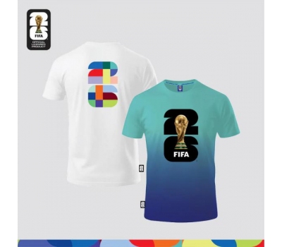 FIFA World Cup 2026™ White Tee + Turquoise/Blue Dry Fit Jersey ( MY ONLY )